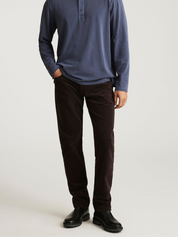 Mavi Slim Straight Leg Fit Pants Penny Cord Corduroy Textured Dark Brown Fall Winter Men’s Bottoms for Men Athens GA Georgia Kempt Menswear Store Near Me