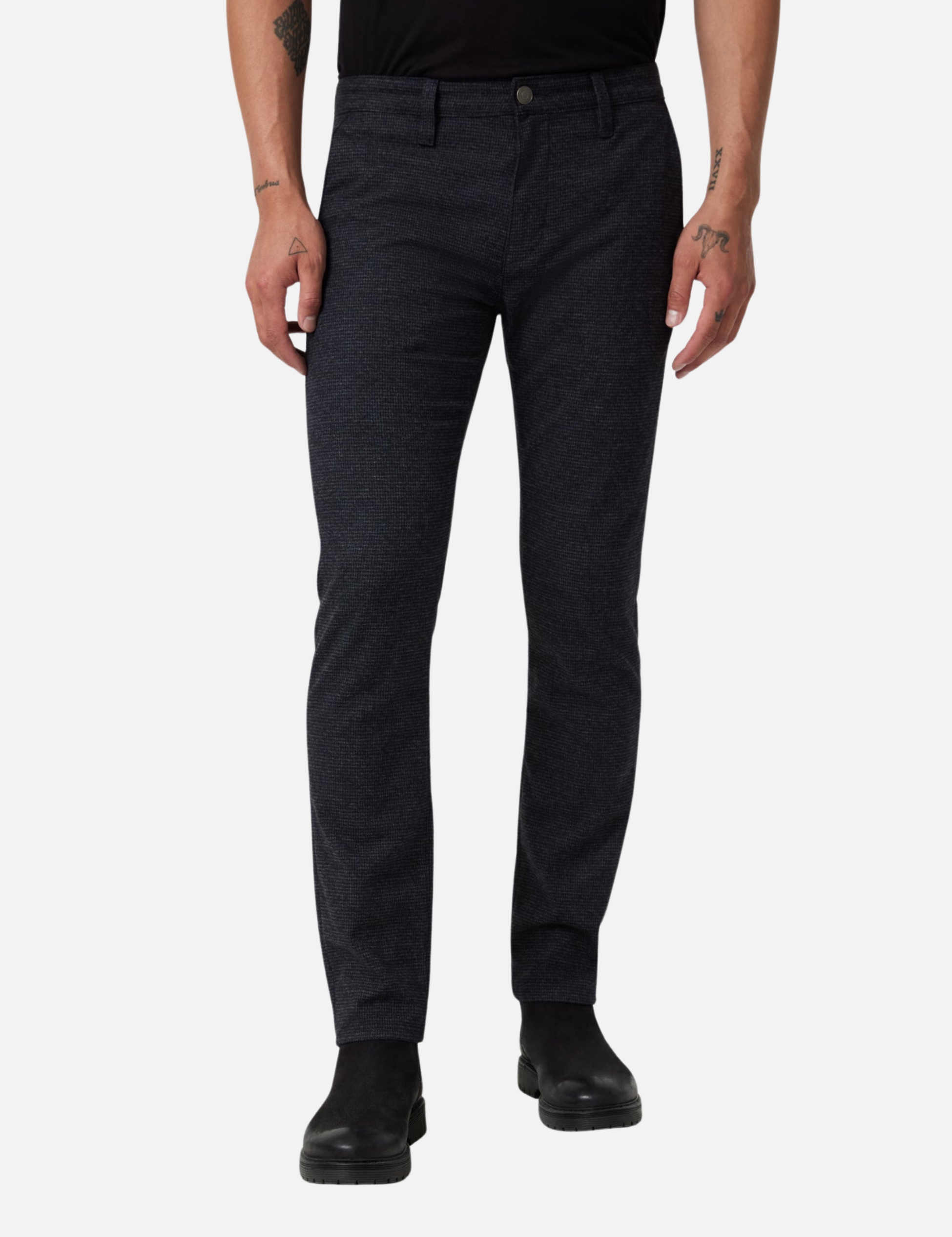 Mavi Milton Slim Straight Leg Navy Herringbone Men’s Jeans Denim Bottoms Pant for Men Mid Rise Athens Kempt Menswear Store GA Georgia 