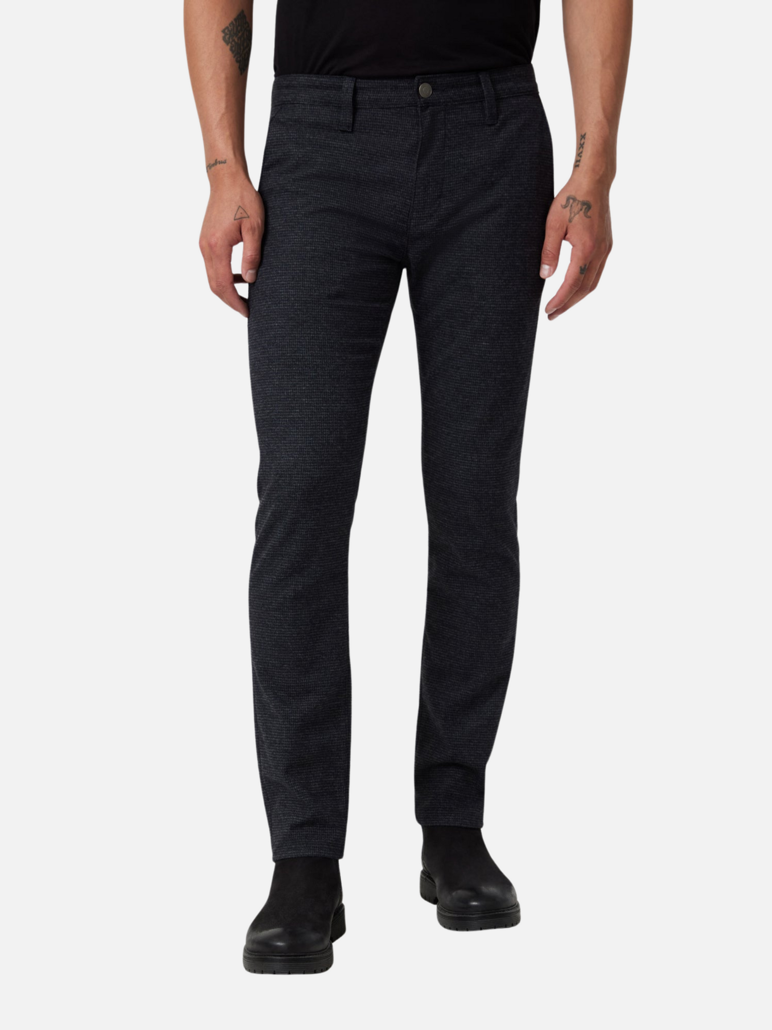 Mavi Milton Slim Straight Leg Navy Herringbone Men’s Jeans Denim Bottoms Pant for Men Mid Rise Athens Kempt Menswear Store GA Georgia 