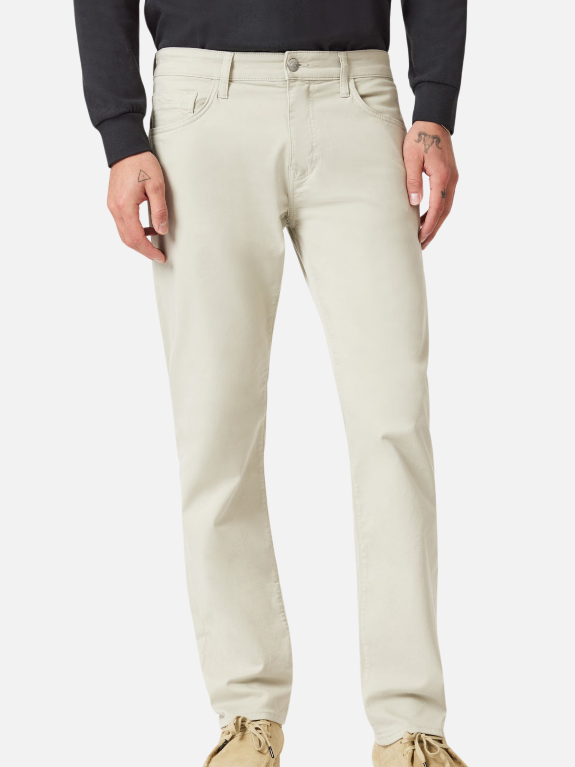 Mavi Zach Straight Relaxed Mint Twill Taupe Cream Men’s Bottoms Pants for Men Spring Summer Comfortable Stretchy Jeans Athens GA Georgia Kempt Menswear Store Near Me