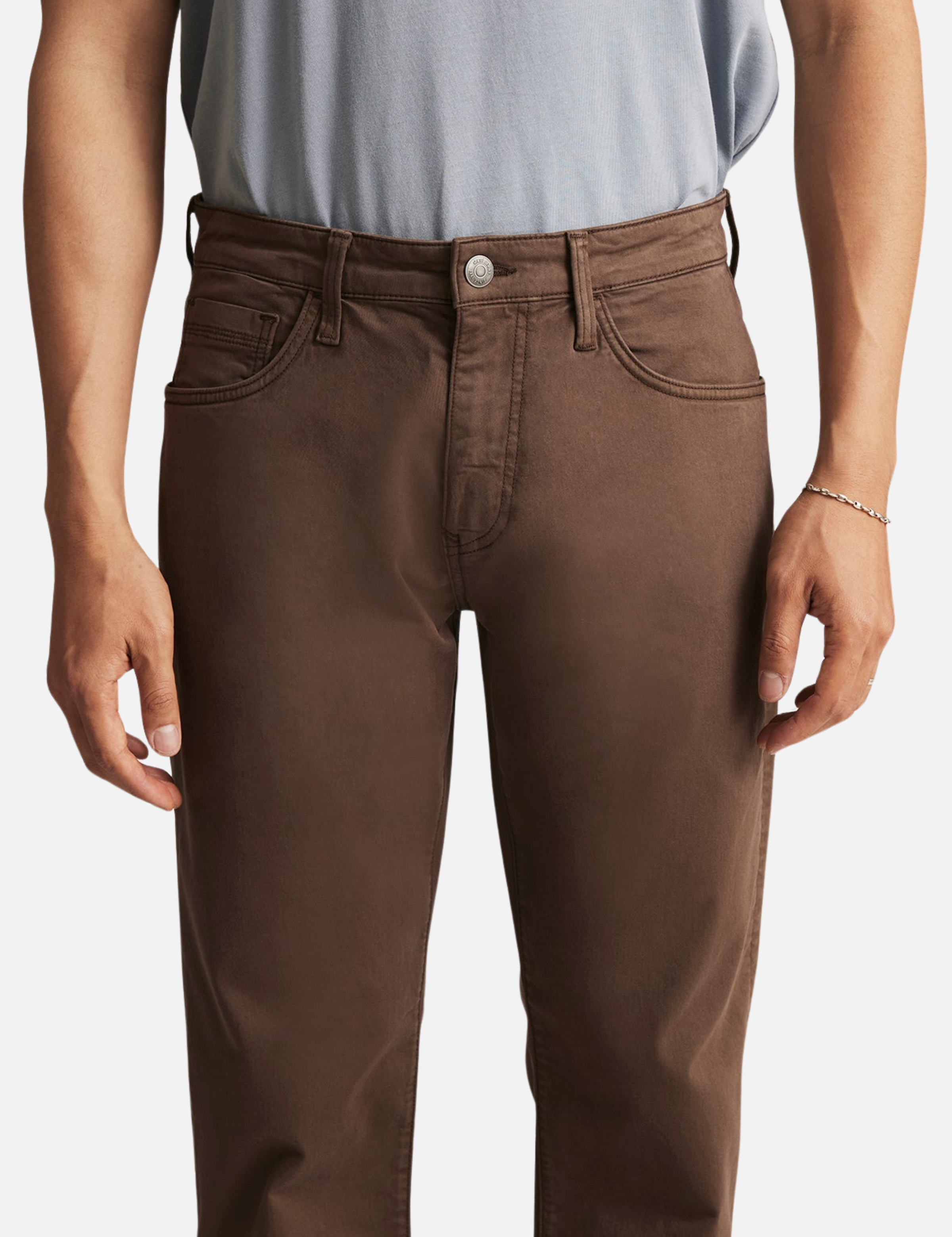 Mavi Zach Straight Jeans Relaxed Fit Men’s Pants Bottoms for Men Twill Mocha Brown Athens GA Georgia Kempt Menswear Store Near Me