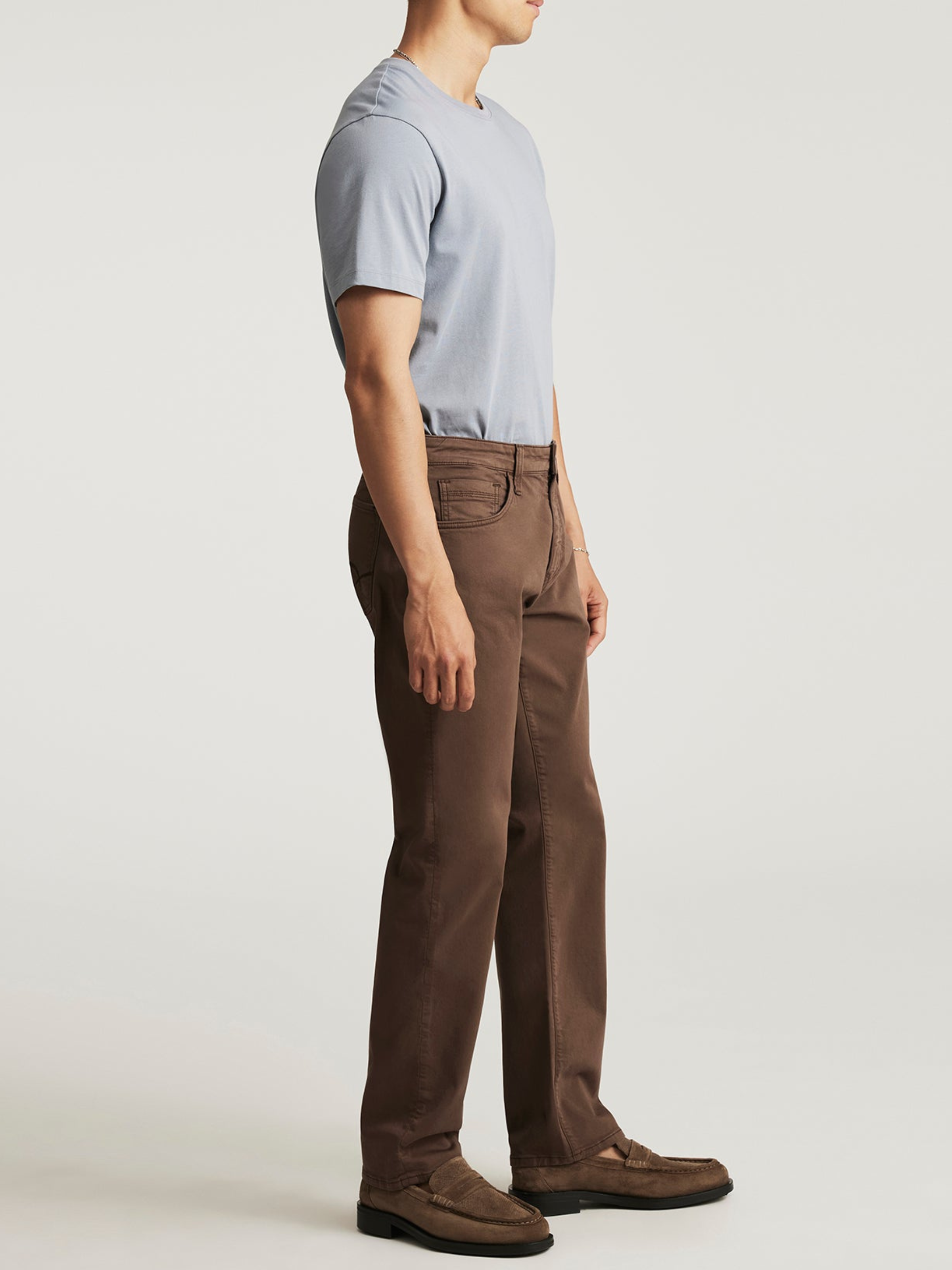 Mavi Zach Straight Jeans Relaxed Fit Men’s Pants Bottoms for Men Twill Mocha Brown Athens GA Georgia Kempt Menswear Store Near Me