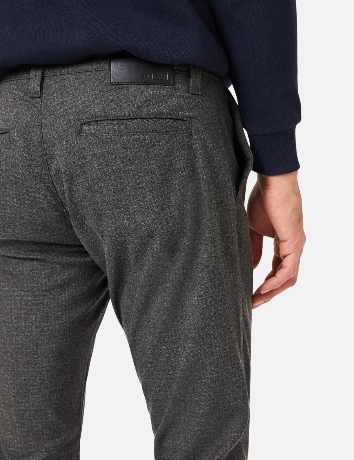 Mavi Johnny Charcoal Feather Tweed Pant Mens Dress Pant Athens GA Clothing Kempt