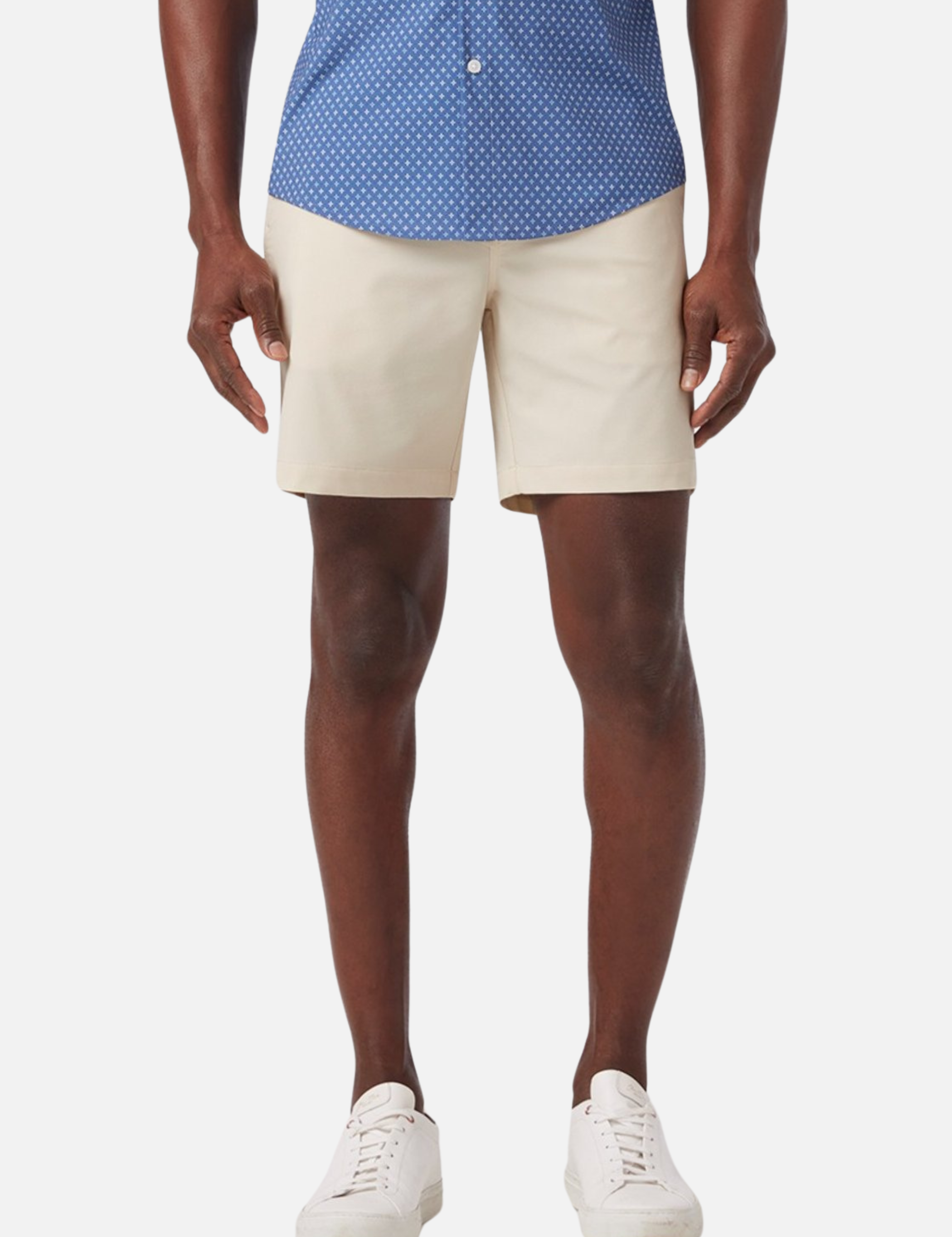 Mizzen + Main Helmsman Short 7” Inseam Inch Birch Taupe Ivory Light Cream Spring Summer Bottoms for Men Men’s Shorts Athens GA Georgia Kempt Menswear Store Near Me 