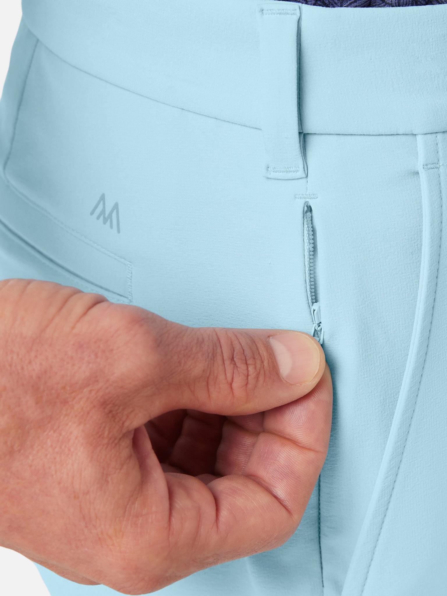Mizzen + Main Helmsman 7 inch inseam Short Spring Summer Light Blue Men’s Shorts Bottoms for Men Athens GA Georgia Kempt Menswear Store Near Me