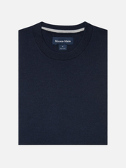 Mizzen + Main Heritage Crewneck Sweater Merino Wool Navy Blue Men’s Fall Winter LS Long Sleeve Tops for Men Athens GA Georgia Kempt Menswear Store Near Me