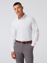 Mizzen + Main Leeward Formal LS Button Down Men’s Dress Shirt Aluminum Bennett Check Pattern Athens Kempt Menswear Store 