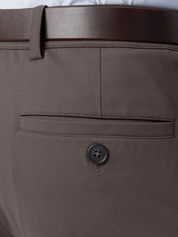Mizzen + Main Upton Chino Pant Pewter Solid Men’s Dress Pants Formal Bottoms for Men Athens Kempt GA Georgia Menswear Store 