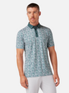 Mizzen + Main Versa SS Short Sleeve Polo Collared Floral Pattern Balsam Fairway Green Athens GA Georgia Kempt Menswear Store Near Me