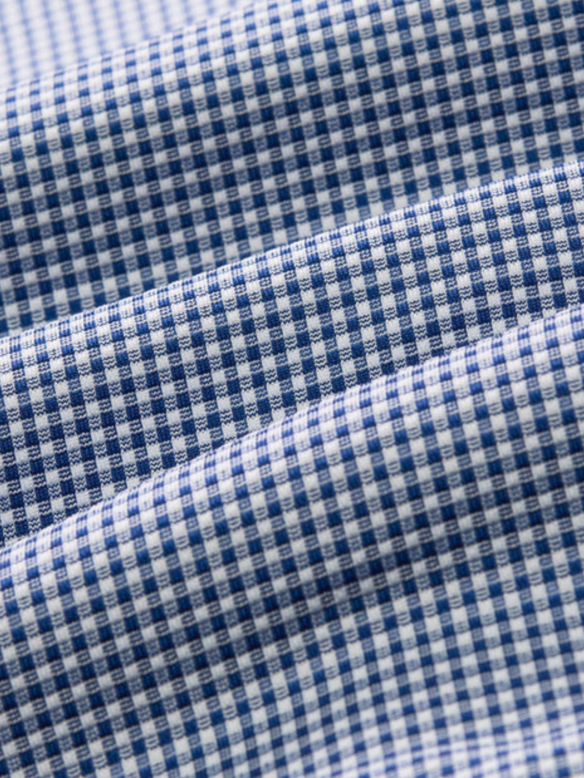 Mizzen + Main Halyard LS Dress Shirt - Navy Peter Gingham