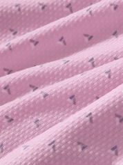 Mizzen + Main Halyard SS Dress Shirt - Pink Salt Tossed Triangle