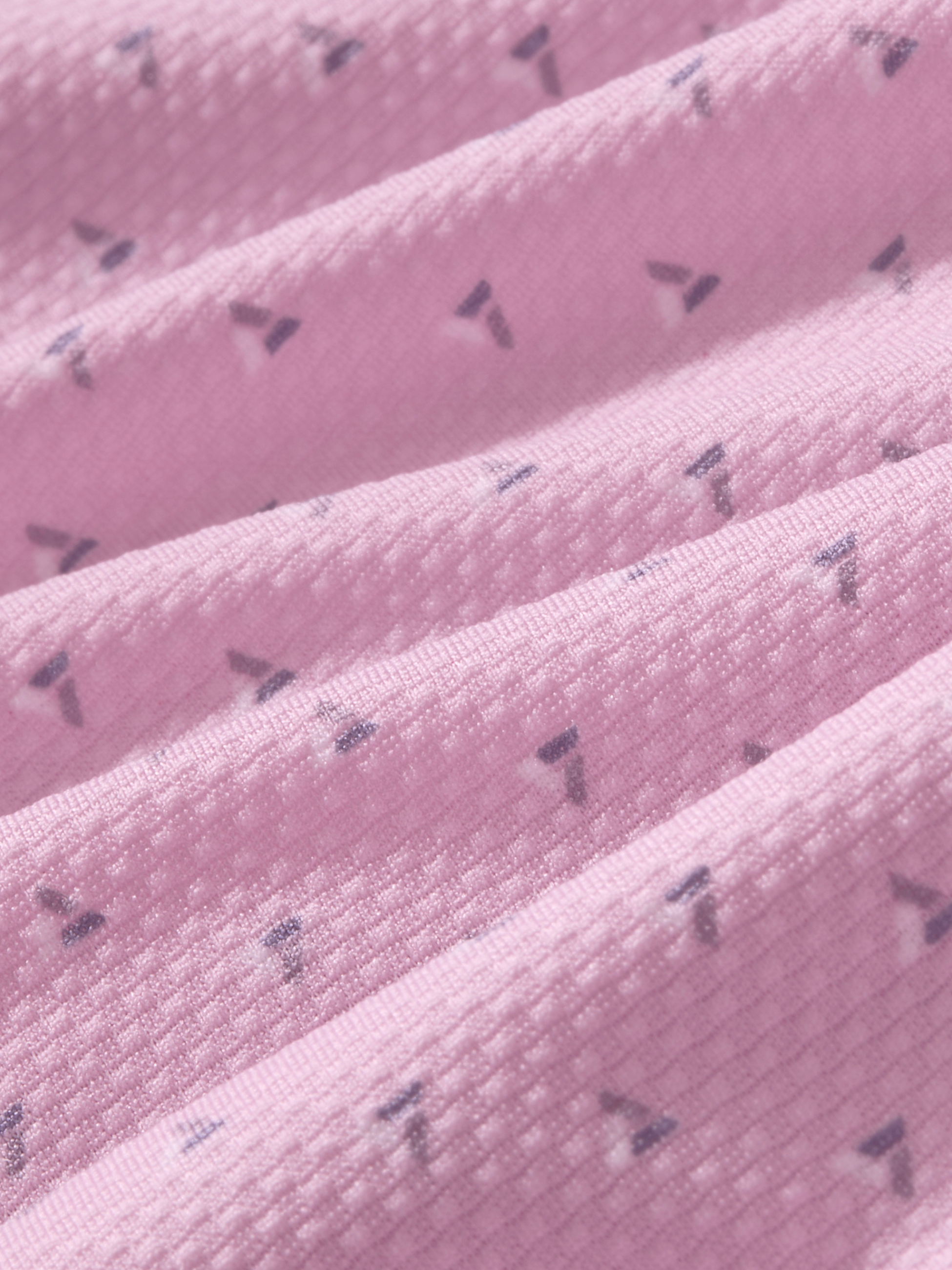 Mizzen + Main Halyard SS Dress Shirt - Pink Salt Tossed Triangle