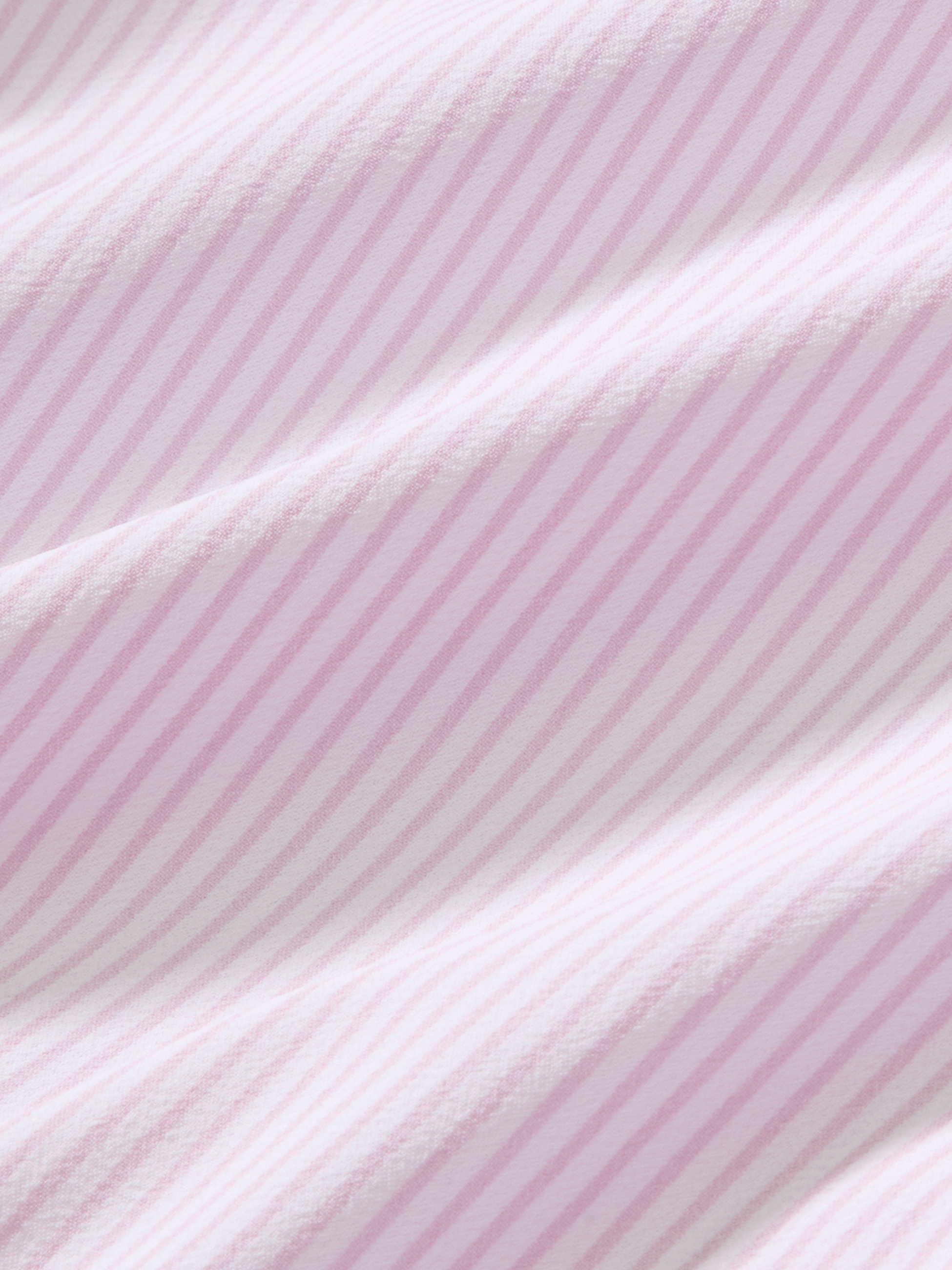 Mizzen + Main Leeward LS Dress Shirt - Pink Salt Banker Stripe