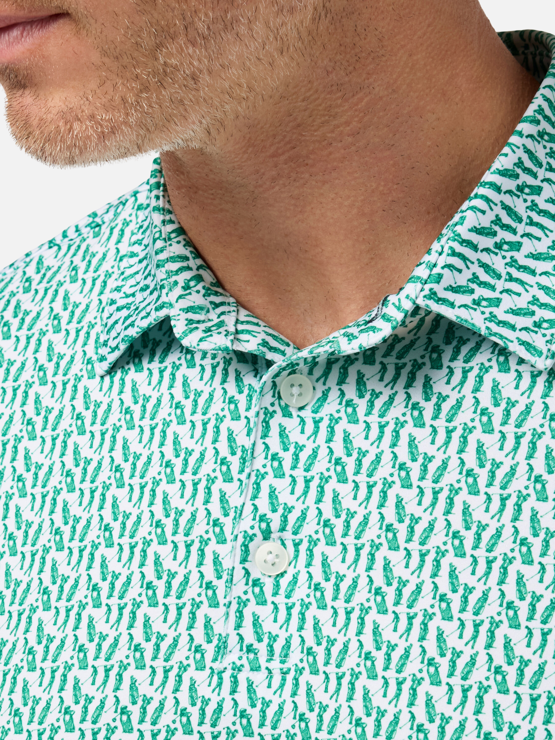 Mizzen + Main Versa Polo - Golf Green Swing