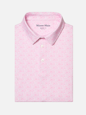 Mizzen + Main Versa Polo - Pink Azaleas