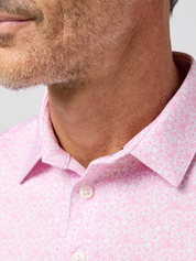 Mizzen + Main Versa Polo - Pink Azaleas