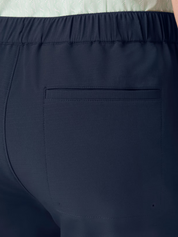 Mizzen + Main Deck  Short Navy Blue Solid Elastic Waistband Active Short Men's Bottoms For Men Spring Summer Athens GA Georgia Kempt Menswear Store Near Me