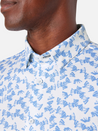 Mizzen and + Main Dress Shirt Short Sleeve Provence Shell Button Up Hidden Collar Summer Quick Dry Menswear Performance Fabric Athens Georgia Mens Store Kempt Clothing New Arrival