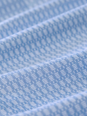 Mizzen + Main Halyard SS Dress Shirt Provence Woven Tile Short Sleeve Button Up Performance Shirt Men's Dress Shirt for Men Athens GA Georgia Kempt Menswear Store Near Me