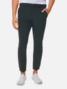 mizzen and main helmsman jogger pant solid black performance material business casual kempt athens ga georgia men's clothing store