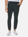 mizzen + main helmsman jogger pant black solid performance travel/golf pant polyester spandex blend kempt athens ga georgia men's clothing store