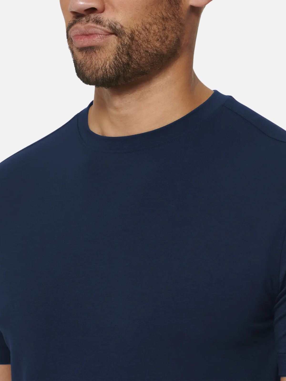 Mizzen and Main Knox Dry Fit T Shirt Navy Solid Kempt Mens Clothing Shop Athens Georgia UGA