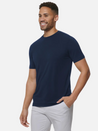 Mizzen and Main Knox Dry Fit T Shirt Navy Solid Kempt Mens Clothing Shop Athens Georgia UGA