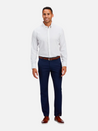Mizzen + Main Leeward dress shirt ls long sleeve soft white solid button up kempt athens mens clothing store