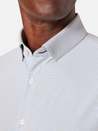 Mizzen and + Main Leeward Long Sleeve Dress Shirt Provence Filbert Plaid Formal Dress Shirt Button Up Trim Classic Menswear Athletic Stretch Kempt Clothing Athens Georgia Mens Clothing Store New Arrival