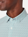 Mizzen + Main Leeward SS Performance Shirt Nile Blue Triple Dot Kempt Mens Shop Athens GA Fathers Day Gift