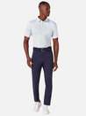 Mizzen Main Versa Short Sleeve Polo Nile Blue Gradient Casual Formal Men's Clothing Store Kempt Athens Georgia