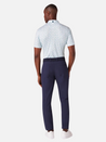 Mizzen Main Versa Short Sleeve Polo Nile Blue Gradient Casual Formal Men's Clothing Store Kempt Athens Georgia