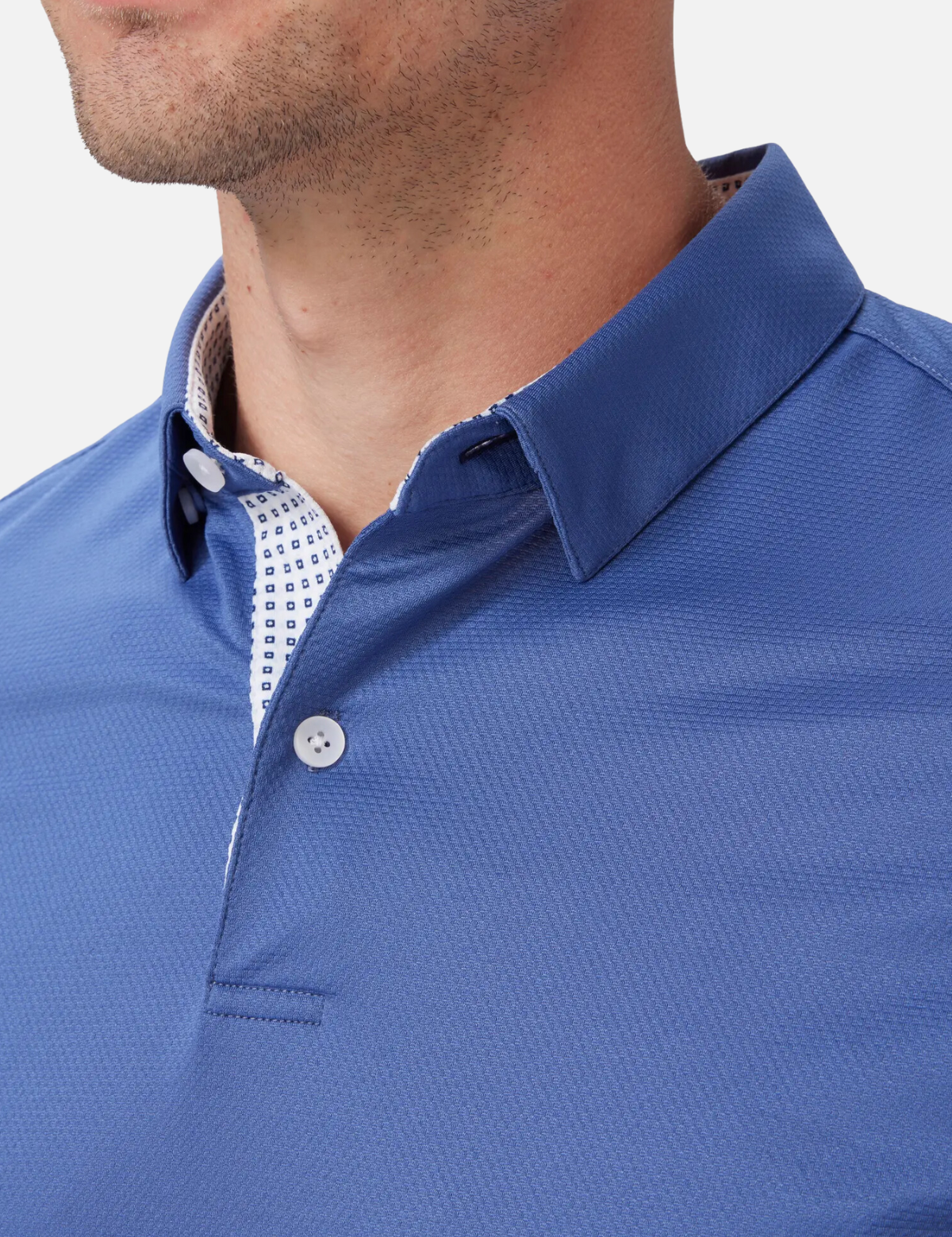 Mizzen + Main Halyard Polo Costal Fjord Solid Short Sleeve Polo Summer July 2024 Shirt Cooling Dress Button Down Mens Store Athens Georgia Kempt Athens Menswear