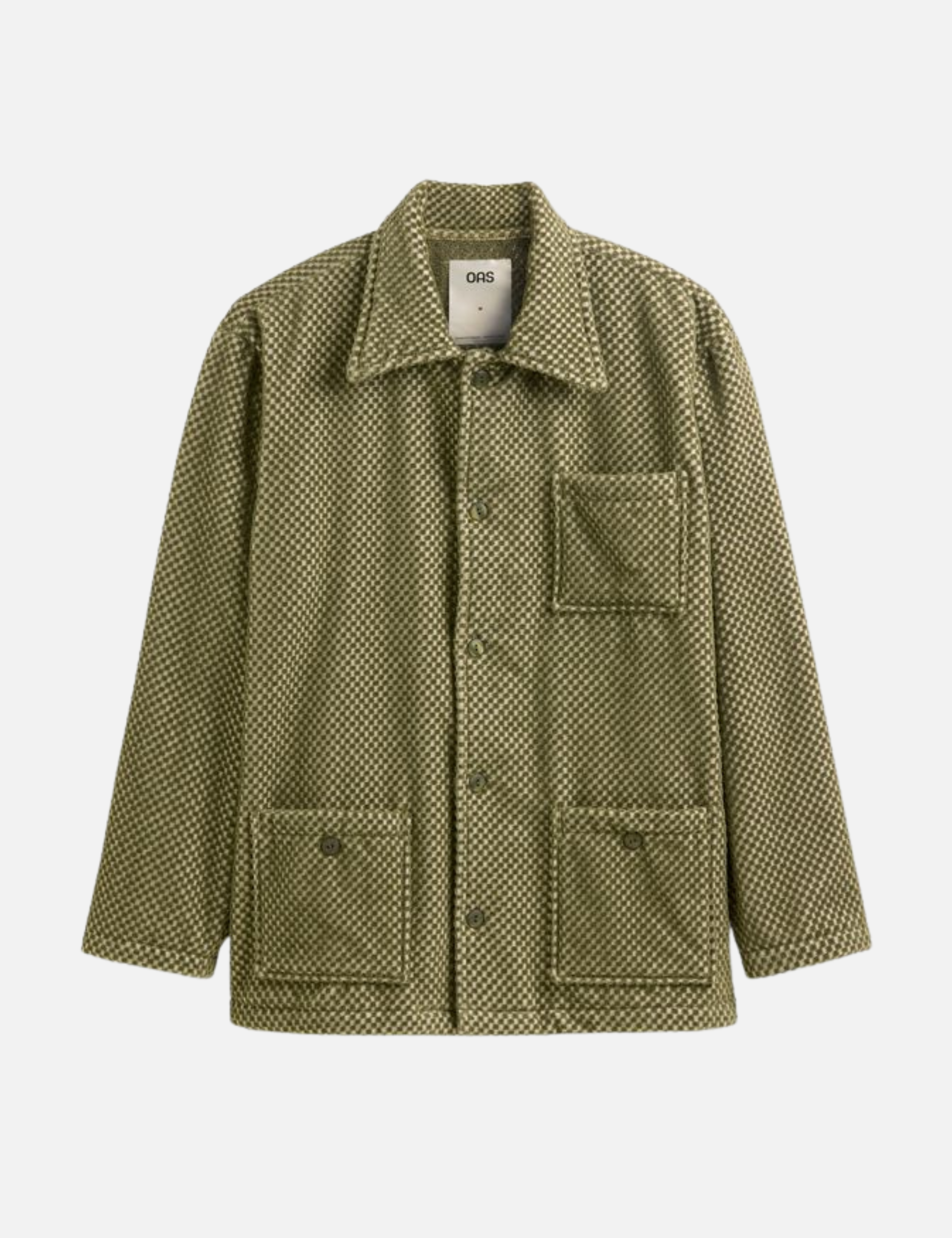 OAS Dandy Jacket Green Triple Front Pockets Button Down Outerwear Fall Winter Athens GA Georgia Kempt Menswear Store Near Me