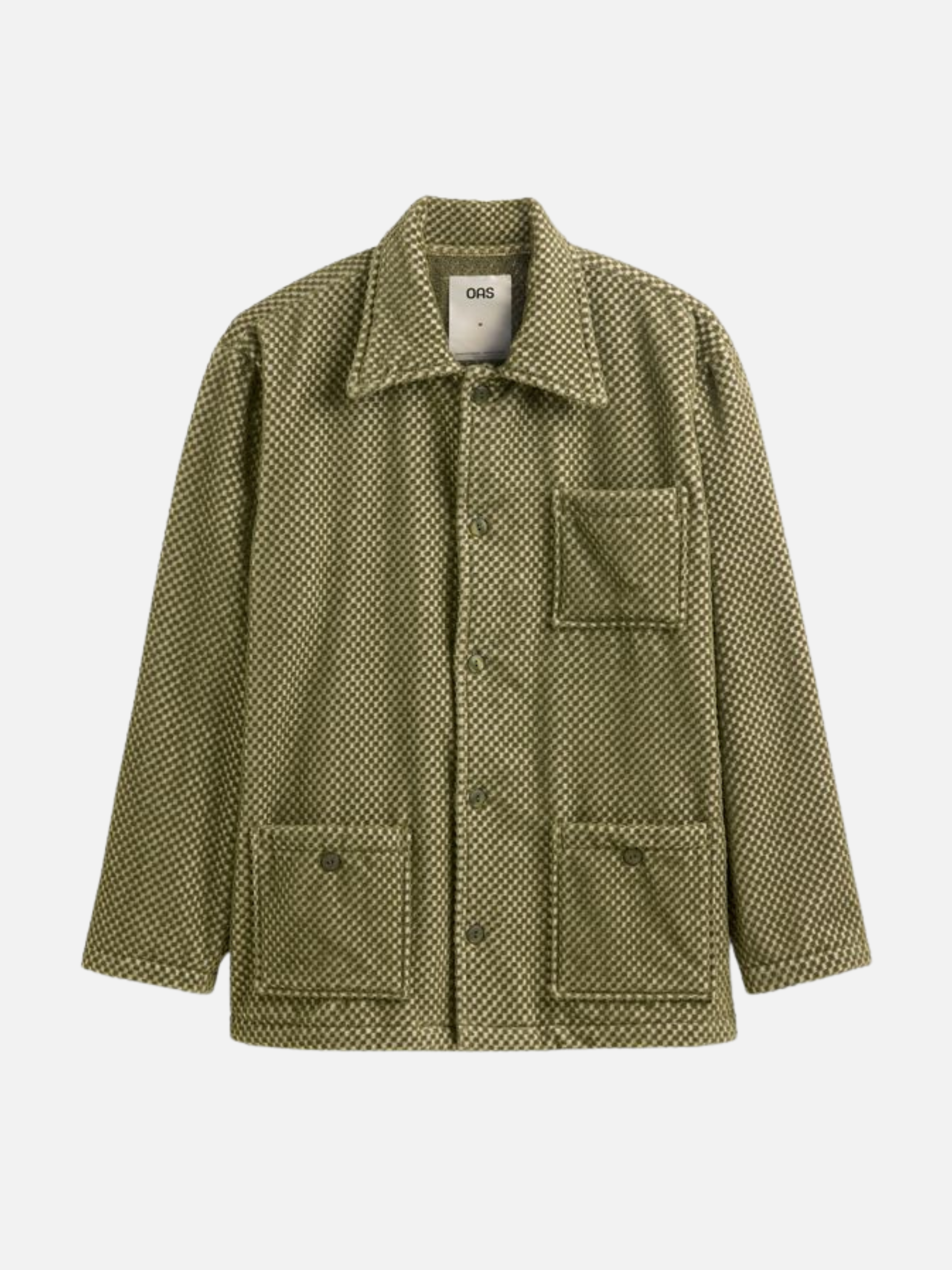 OAS Dandy Jacket Green Triple Front Pockets Button Down Outerwear Fall Winter Athens GA Georgia Kempt Menswear Store Near Me