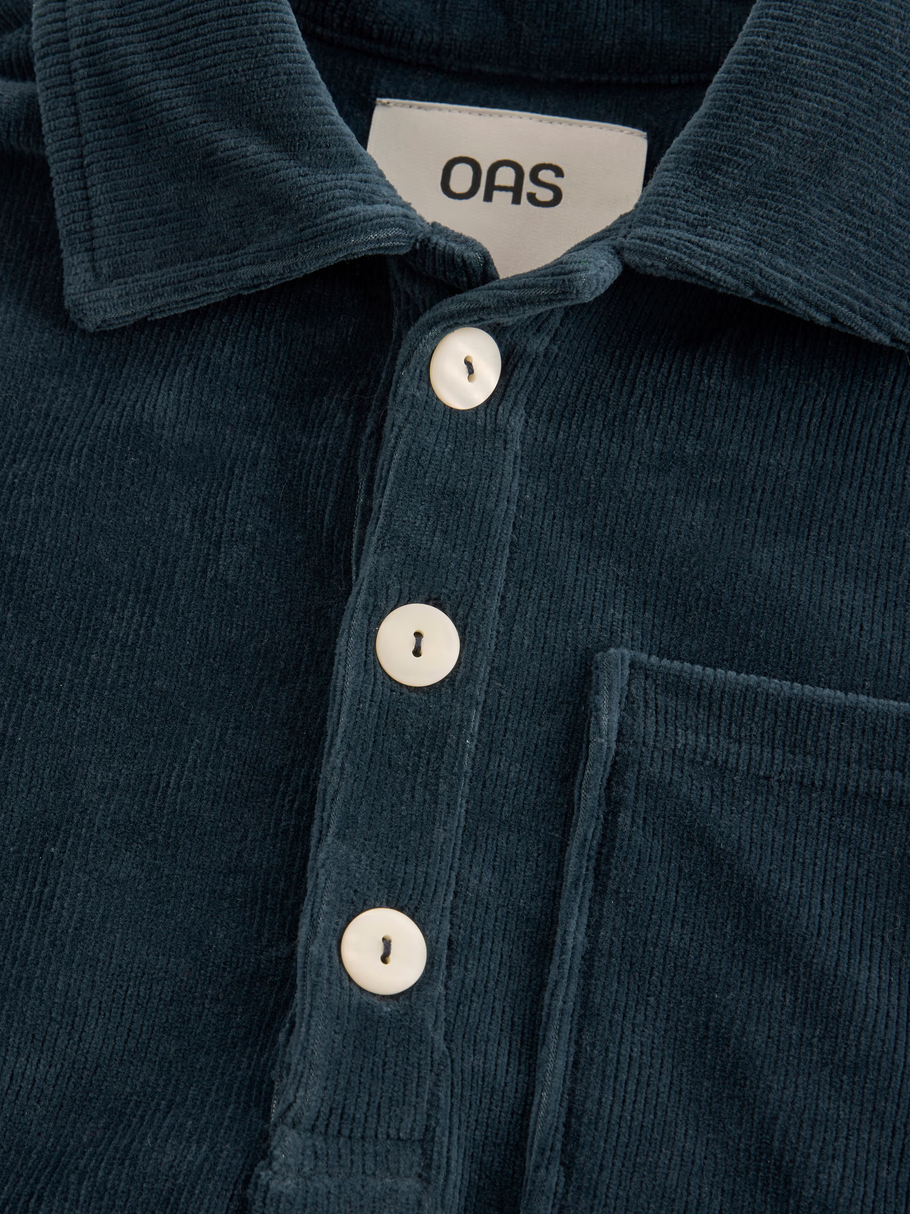 OAS Girona Shirt Dark Blue Navy Men's SS Short Sleeve Textured Collared  Top For Men Spring Summer Athens GA Georgia Kempt Menswear Store Near Me