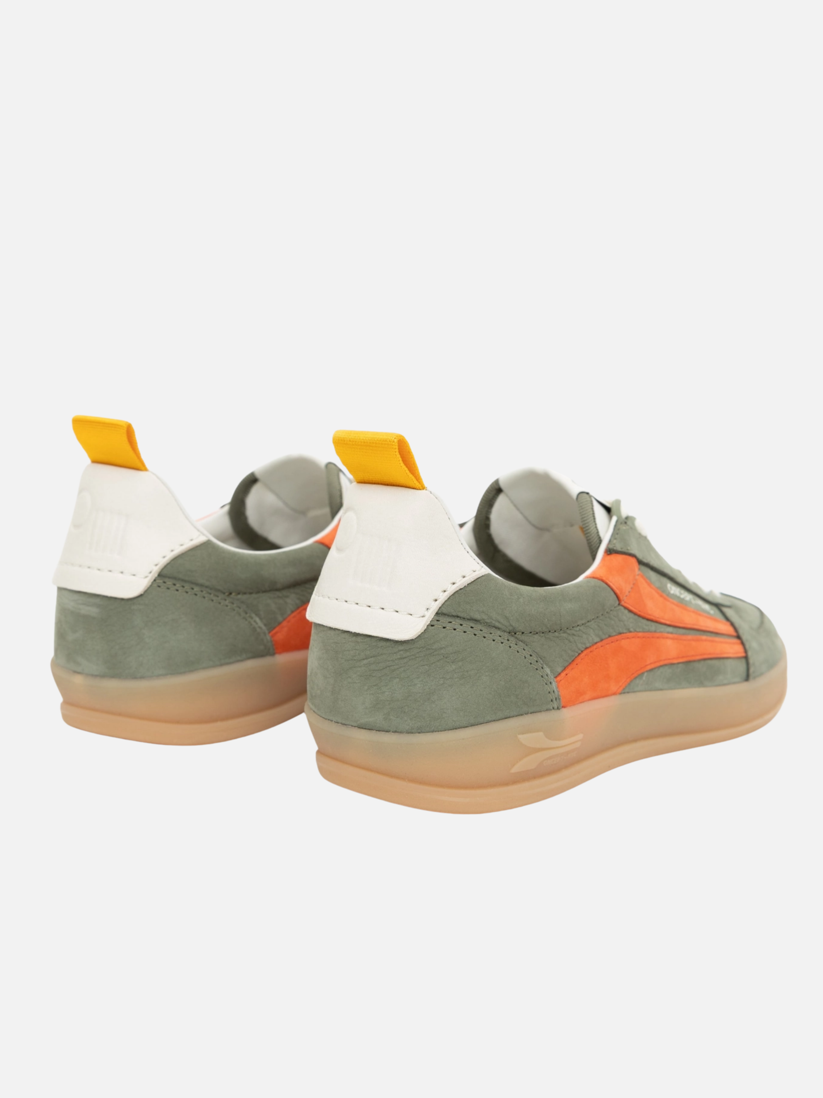 Oncept Fez Dark Olive Green Crem Orange Detail Gum Detail Sneaker Sporty Shoes for Him Men’s shoe for men Athens GA Georgia Kempt Menswear Store Near Me 