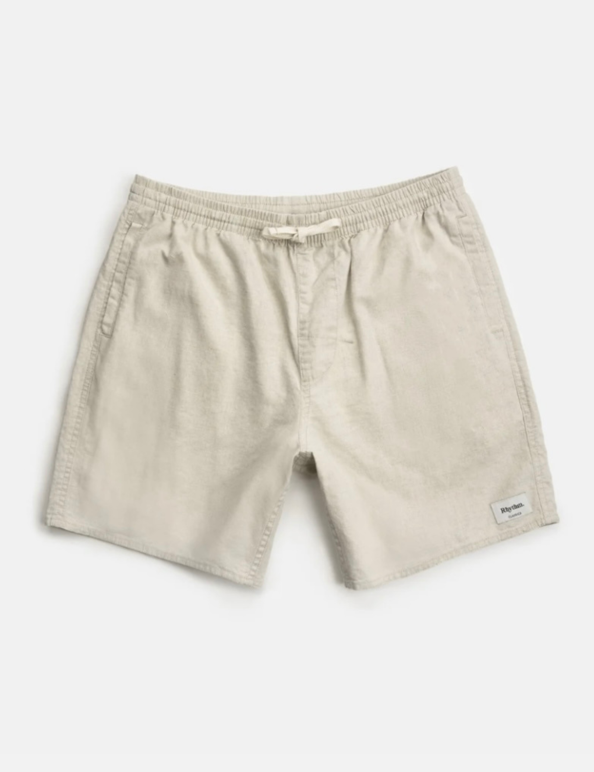 Rhythm Classic Linen Jam Shorts Men’s Bottoms for Men Sand Beige Athens GA Georgia Kempt Menswear Store Near Me