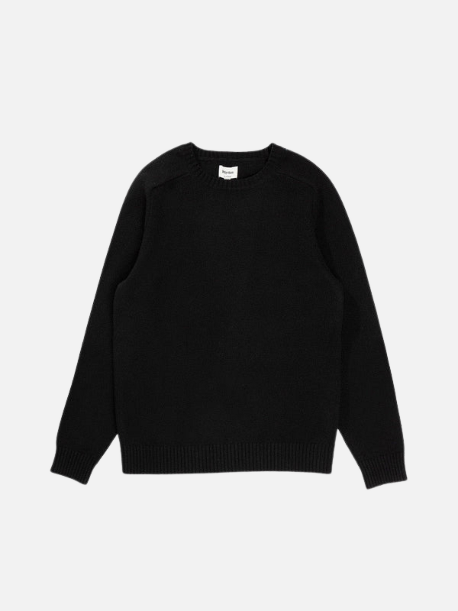 Rhythm Classic Crew Knit Knitted Sweater Men’s Top for Men Vintage Black Athens GA Georgia Kempt Menswear Store