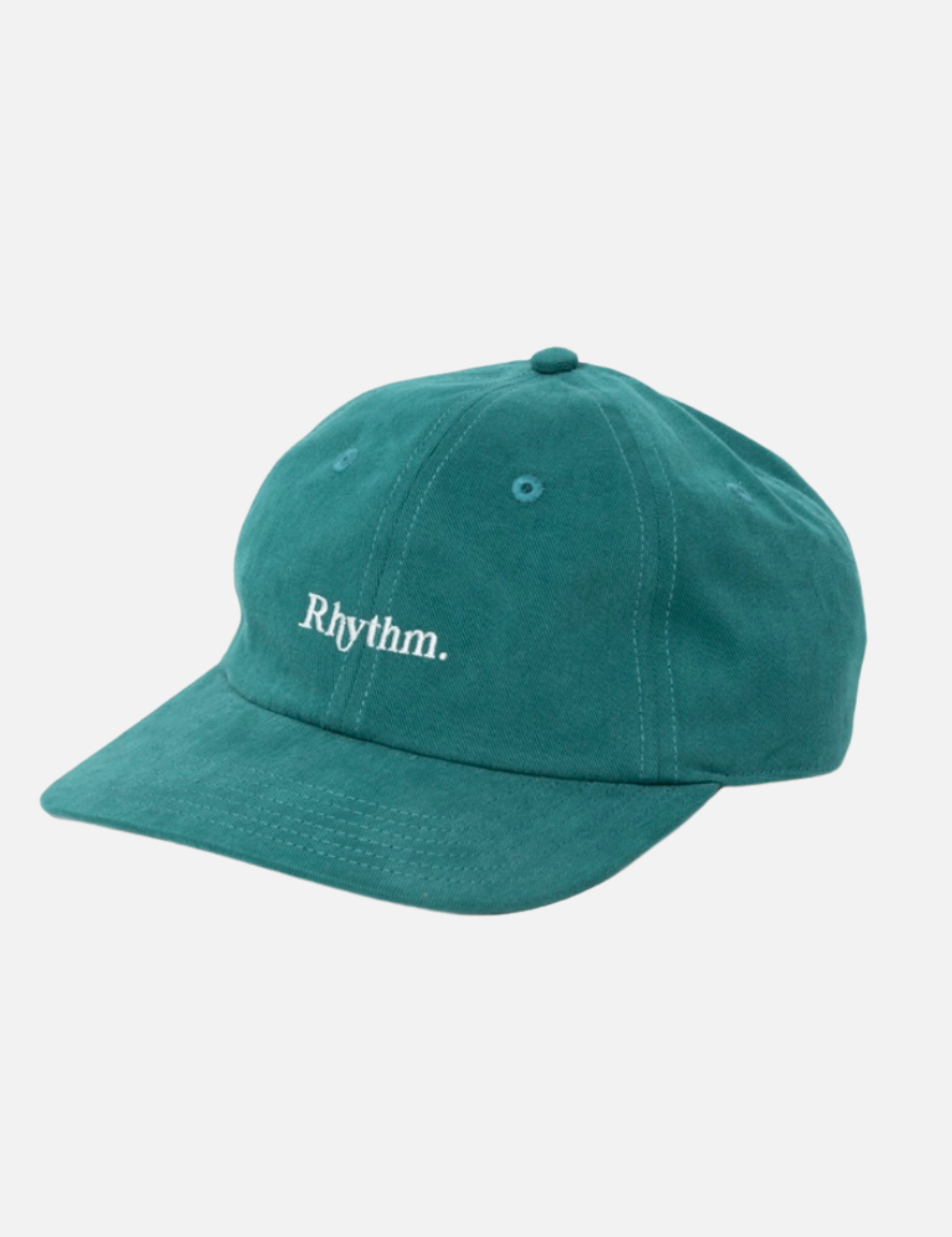Rhythm Essential Brushed Twill Cap Teal Hat Headwear Spring Summer Athens GA Georgia Kempt Menswear Store Near Me