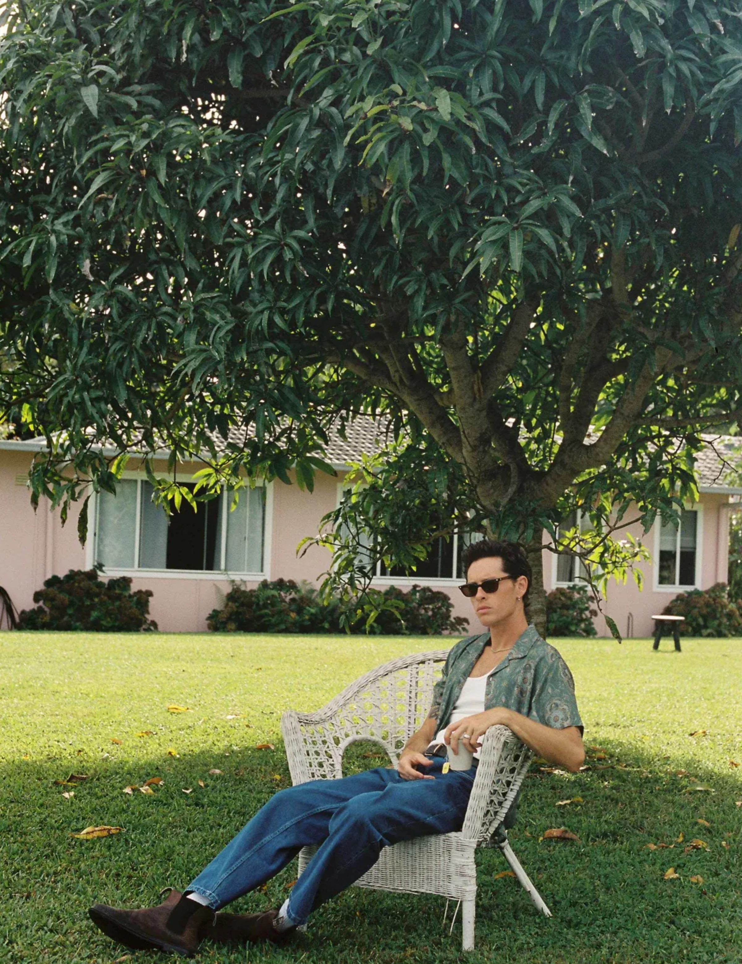 Rhythm Essential Jean Dark Wash Blue Denim Men’s Relaxed Bottoms Pants Athens GA Georgia Kempt Menswear Store Near Me