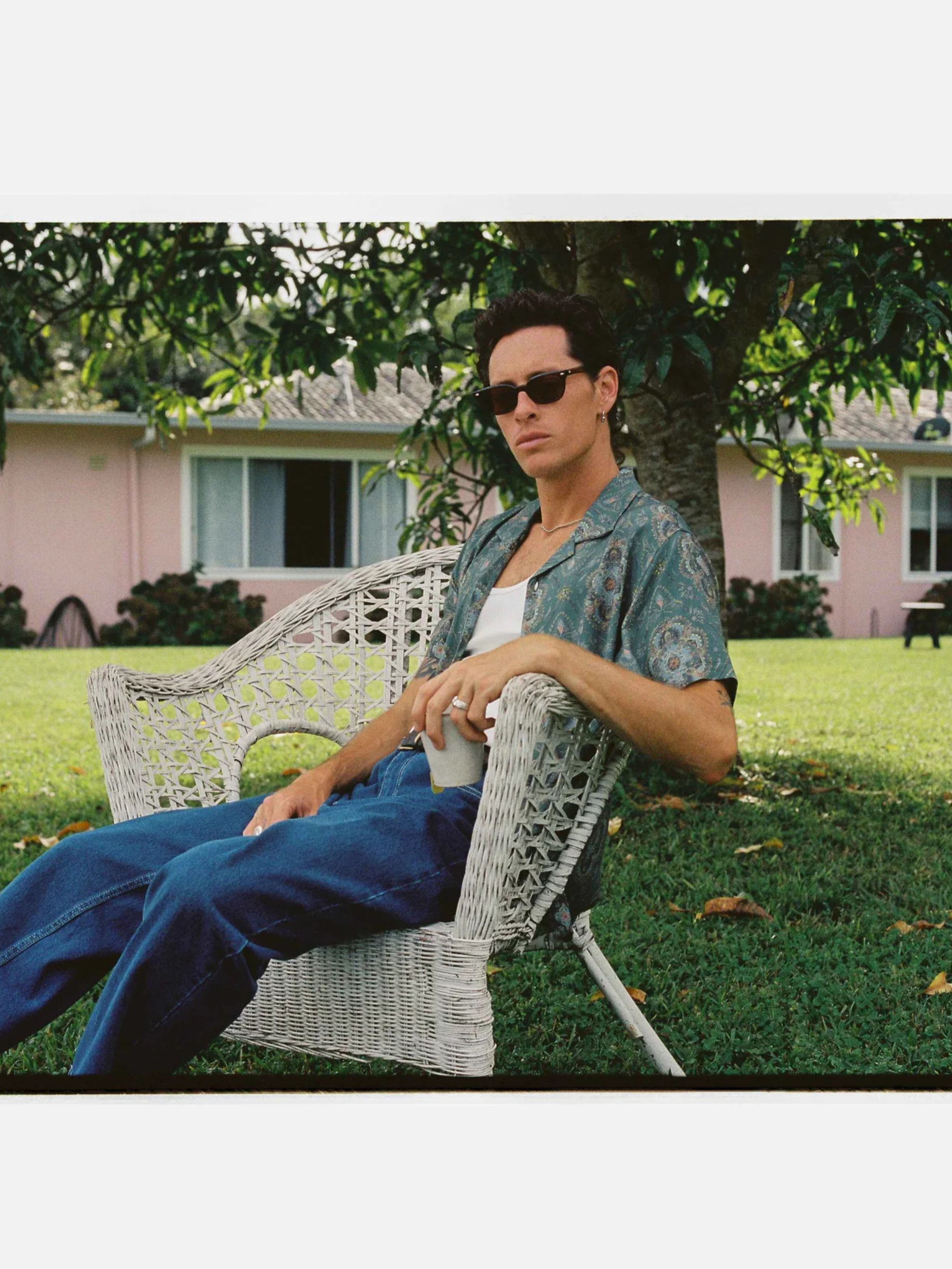 Rhythm Essential Jean Dark Wash Blue Denim Men’s Relaxed Bottoms Pants Athens GA Georgia Kempt Menswear Store Near Me