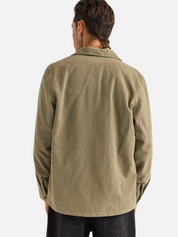 Rhythm Insulated LS Long Sleeve Overshirt Fatigue Front Pockets Collared Button Up for Men Men’s Top Athens GA Georgia Kempt Menswear Store Near Me