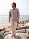 Rhythm Mohair Button Up Knit Natural Cream Cardigan Sweater Vintage Classic Men's Clothing Store Kempt Athens Georgia Menswear Accessories