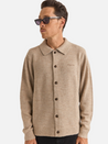 Rhythm Mohair Button Up Knit Natural Cream Cardigan Sweater Vintage Classic Men's Clothing Store Kempt Athens Georgia Menswear Accessories