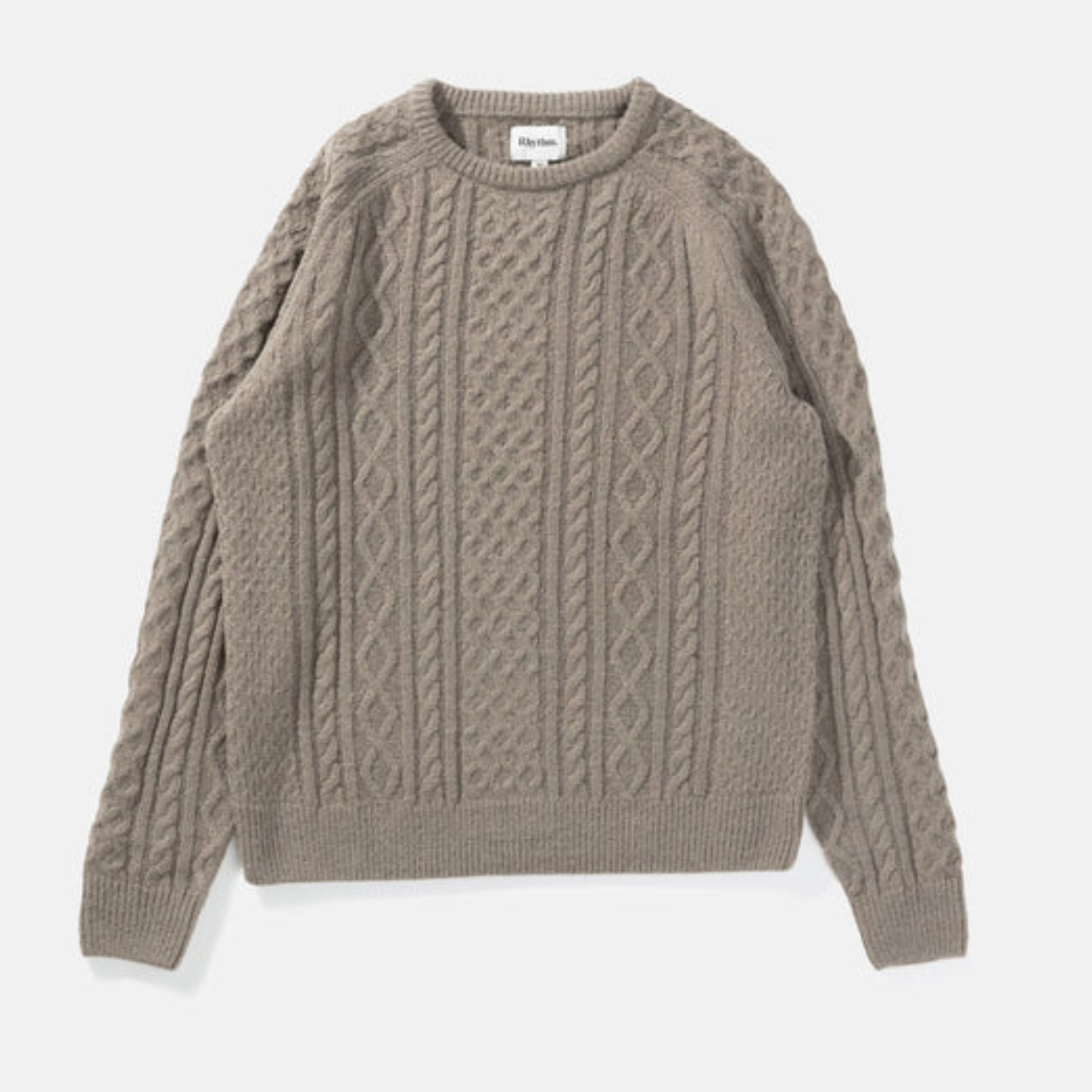 Rhythm Mohair Fishermans Knit Cable Men’s Sweater for Men Fall Winter Top Knitwear Kempt Athens Menswear Store GA Georgia  