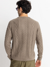 Rhythm Mohair Fishermans Knit Cable Men’s Sweater for Men Fall Winter Top Knitwear Kempt Athens Menswear Store GA Georgia  
