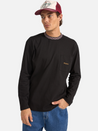 Rhythm Vintage Jac Long Sleeve T-Shirt Black Vintage Jacquard Collared Collar Athens GA Georgia Kempt Menswear Store Near Me 