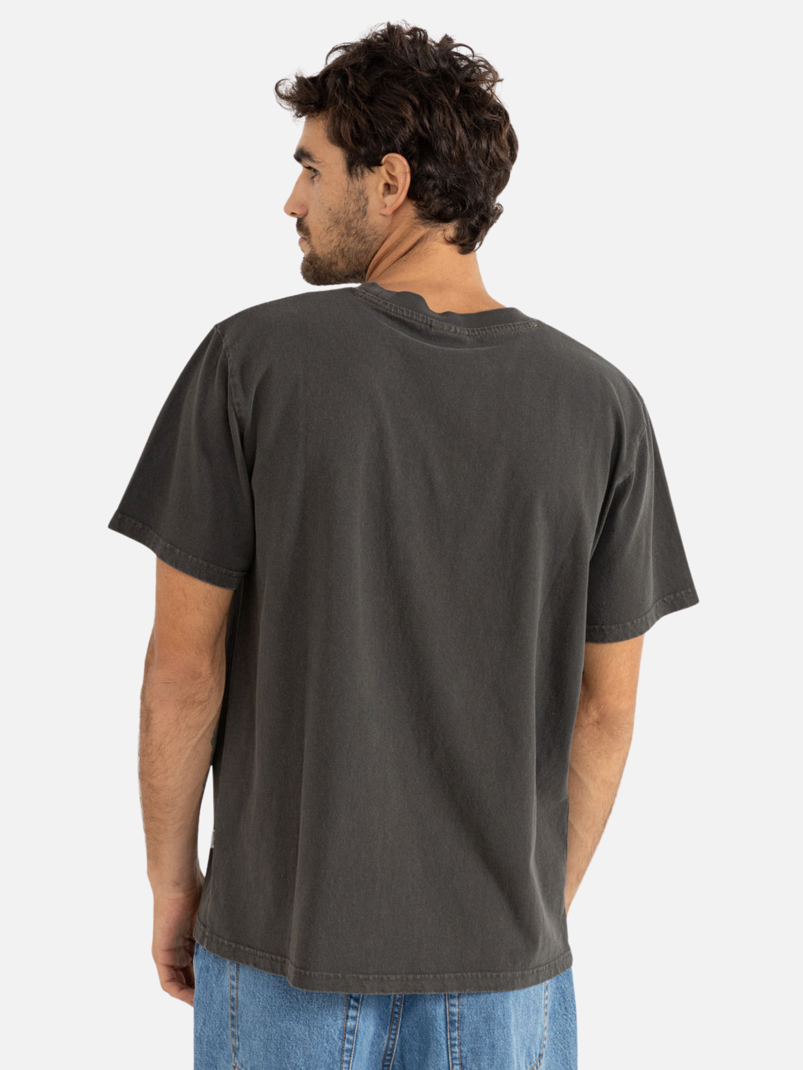 Rhythm Vintage Pocket SS Short Sleeve Tee T-Shirt Front Pocket Embroidery Athens GA Georgia Kempt Menswear Store Near Me