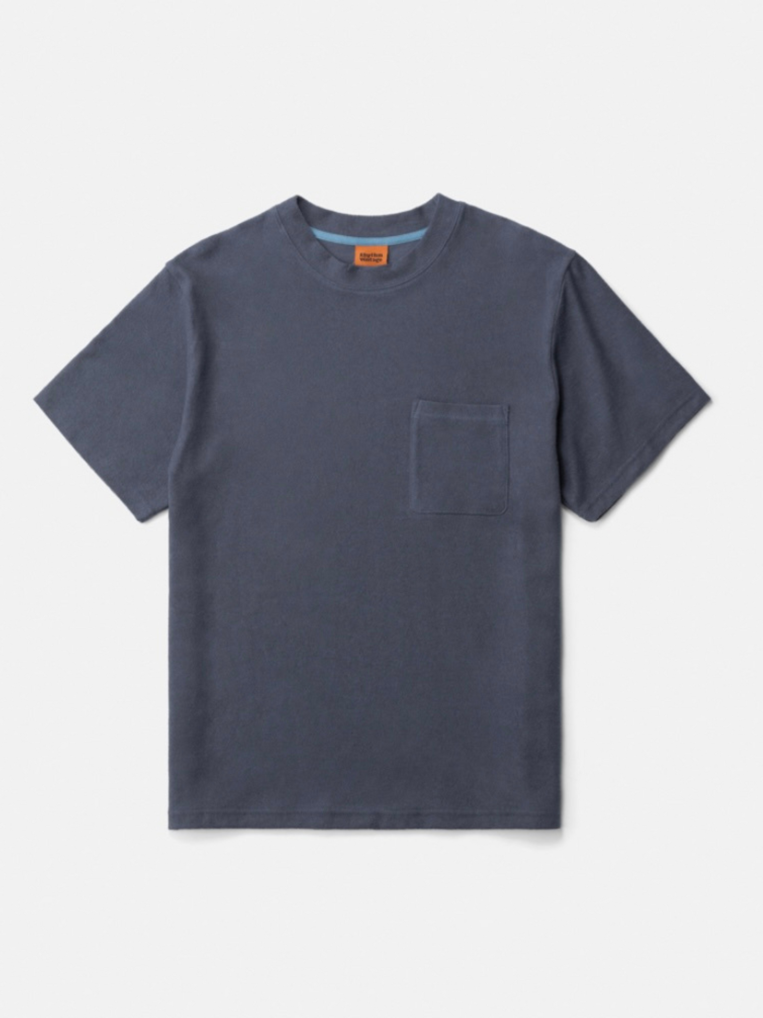 Rhythm Vintage Terry SS Short Sleeve T-Shirt Tee Terrycloth Texture Vintage Navy Blue Spring Summer Athens GA Georgia Kempt Menswear Store Near Me